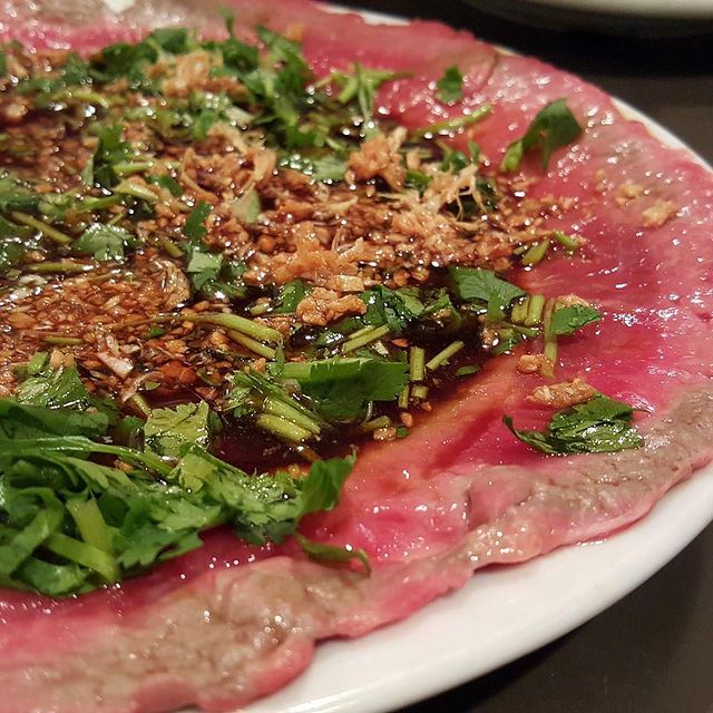 Beef Luc Lac with Egg